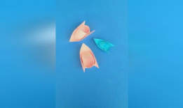 折纸船视频,跟随视频轻松学会制作精美纸船